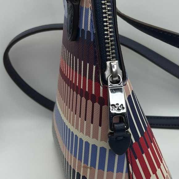 Ralph Lauren Multicolor Striped Crossbody Bag - Picture 6 of 8